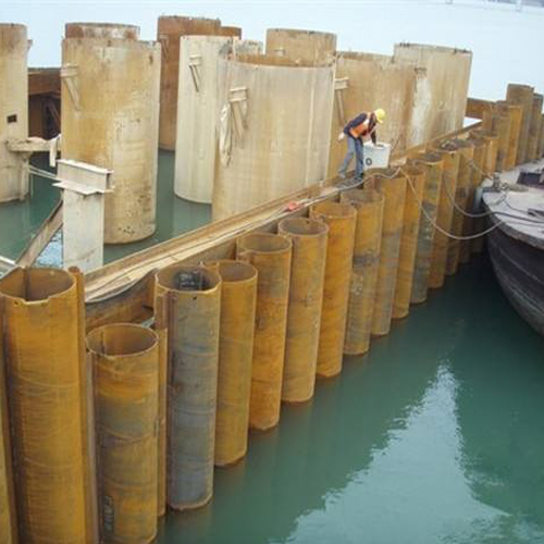 鹰潭钢护筒现场安装