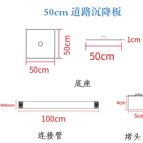 鹰潭沉降板规格型号如何选择？